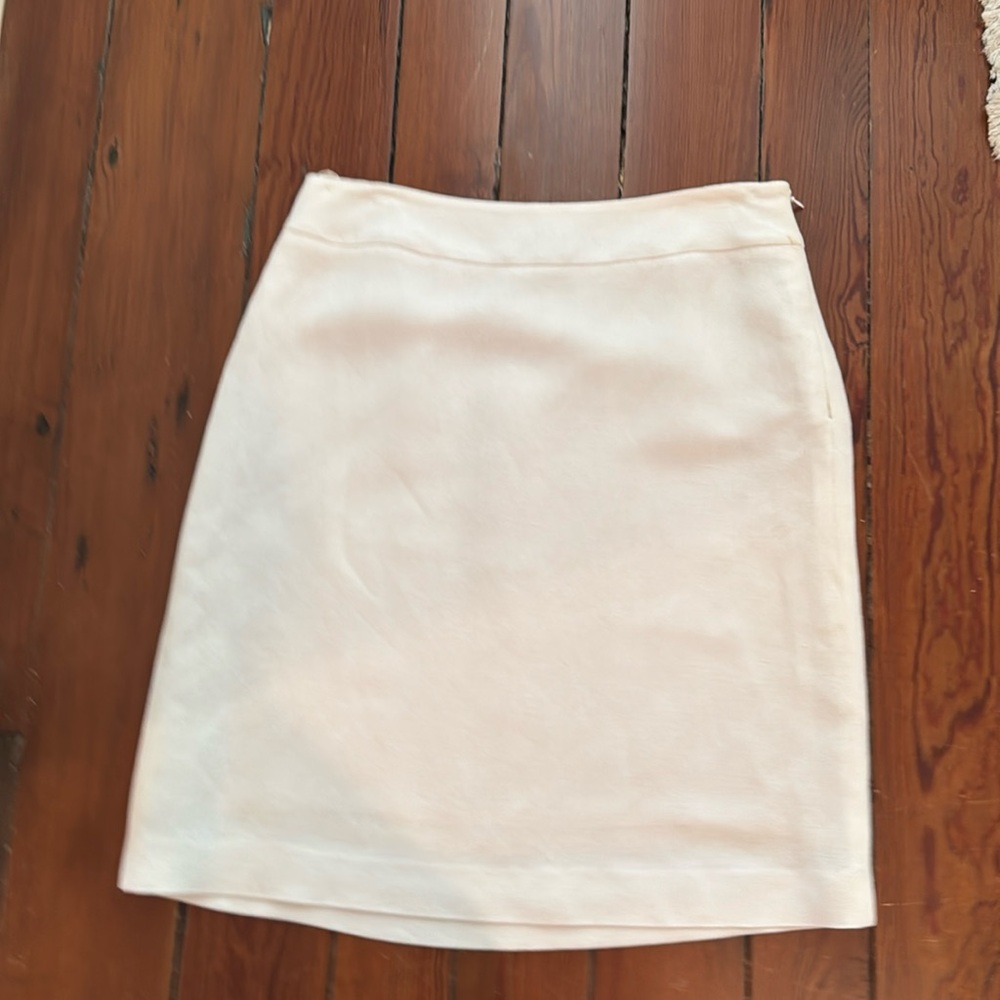 White skirt